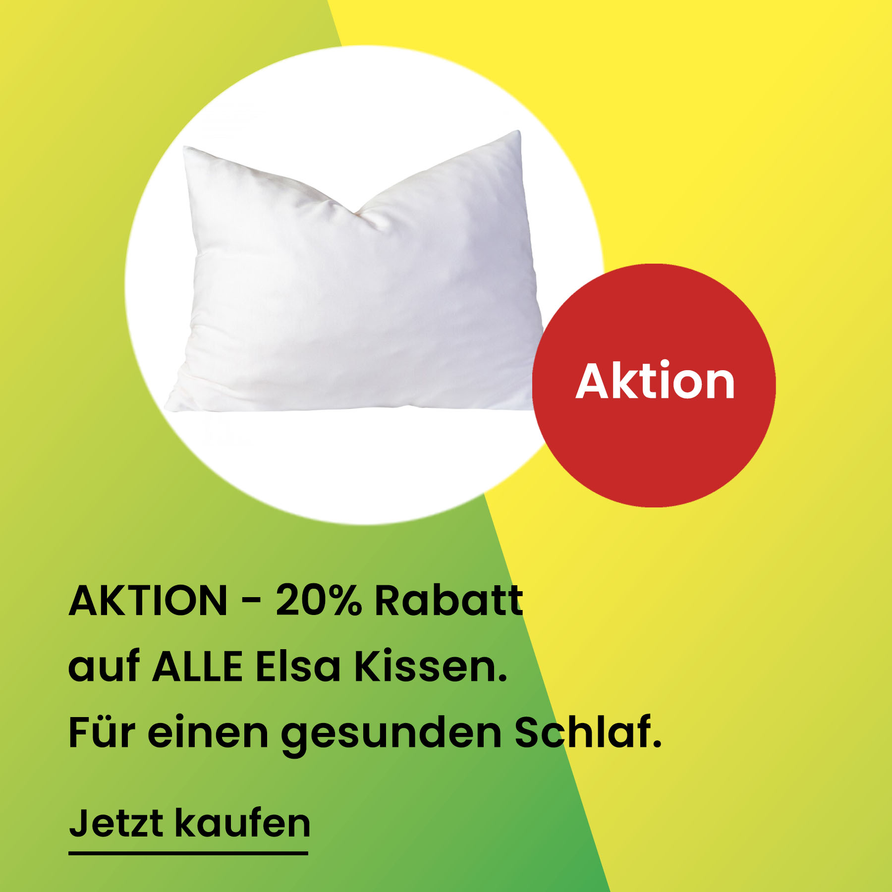 20% Rabatt auf ALLE elsa Produkte